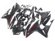 Billigste Honda CBR500R Motorrad Verkleidung 2016-2018 - Schwarzes Carbonfaser Rot