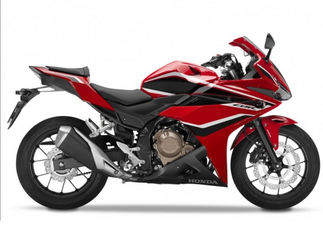 Billigste Honda CBR500R Motorrad Verkleidung 2016-2018 - Rot Schwarz