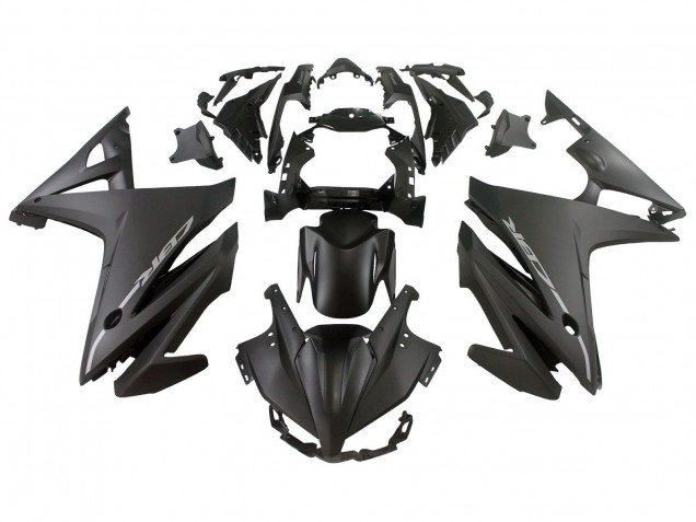 Billigste Honda CBR500R Motorrad Verkleidung 2016-2018 - Matt Schwarz