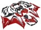 Billigste Honda CBR500R Motorrad Verkleidung 2022-2023 - Rot Weiss Schwarz