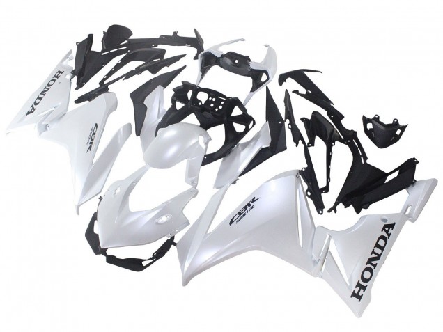Billigste Honda CBR500R Motorrad Verkleidung 2022-2023 - Perl Weiss