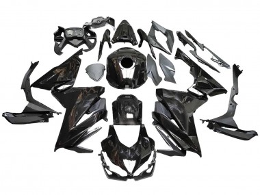 Billigste Honda CBR500R Motorrad Verkleidung 2022-2023 - Glanzendes Schwarz