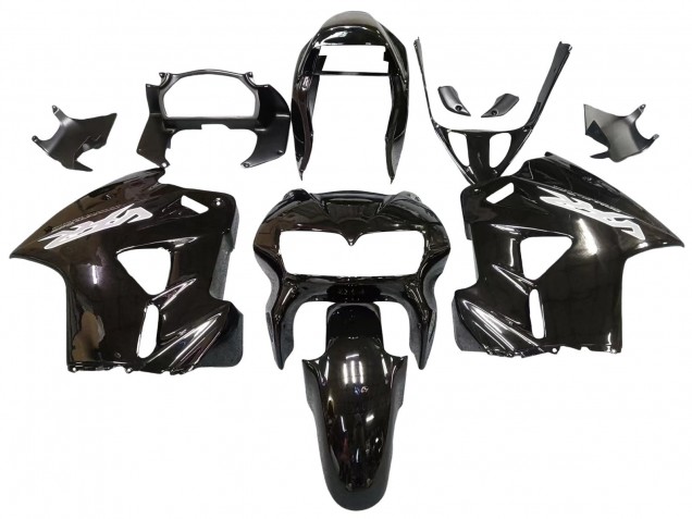 Billigste Honda VFR 800 Motorrad Verkleidung 1998-2001 - Glanzendes Schwarz