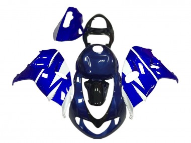 Billigste Suzuki TL1000R Motorrad Verkleidung 1998-2003 - Blau Weiss Glanzendes Schwarz