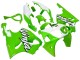 Billigste Kawasaki ZX7R Motorrad Verkleidung 1996-2003 - Weiss Grun