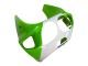 Billigste Kawasaki ZX7R Motorrad Verkleidung 1996-2003 - Weiss Grun