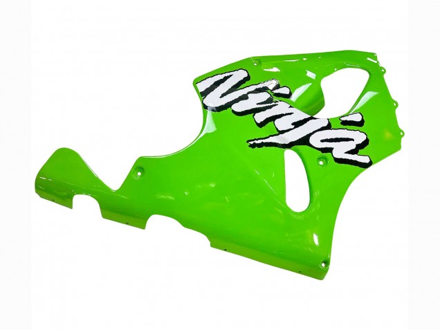 Billigste Kawasaki ZX7R Motorrad Verkleidung 1996-2003 - Weiss Grun