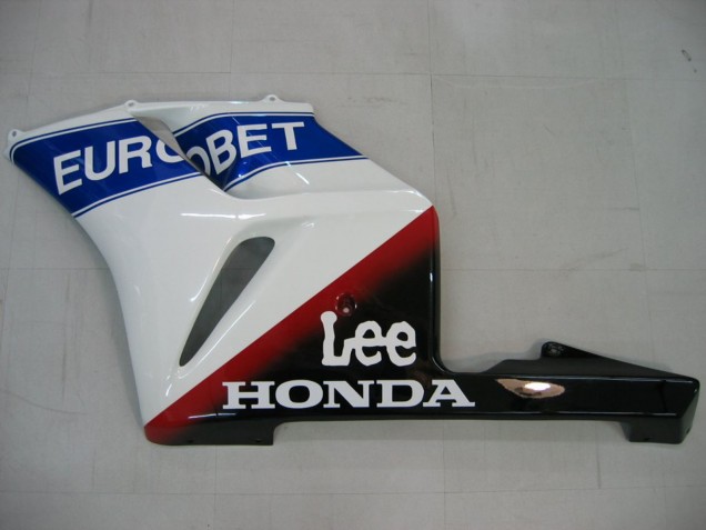 Billigste Honda CBR1000RR Motorrad Verkleidung 2004-2005 - Weiss Blau Rot Glanzendes Schwarz Stern EuroBet Lee