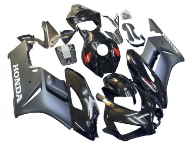Billigste Honda CBR1000RR Motorrad Verkleidung 2004-2005 - Glanzendes Schwarz Matt Grau Rot Fireblade