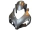 Billigste Honda CBR1000RR Motorrad Verkleidung 2004-2005 - Silber Glanzendes Schwarz