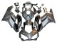 Billigste Honda CBR1000RR Motorrad Verkleidung 2004-2005 - Silber Glanzendes Schwarz