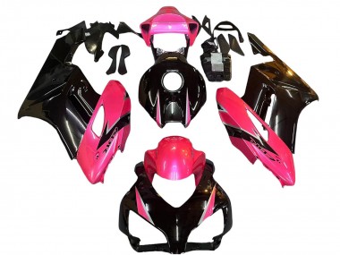 Billigste Honda CBR1000RR Motorrad Verkleidung 2004-2005 - Rosa Glanzendes Schwarz