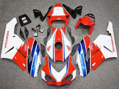 Billigste Honda CBR1000RR Motorrad Verkleidung 2004-2005 - Weiss Rot Blau HRC