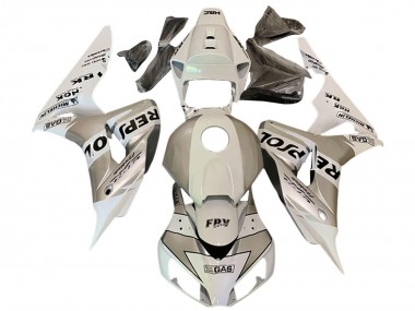 Billigste Honda CBR1000RR Motorrad Verkleidung 2006-2007 - Weiss Grau Repsol