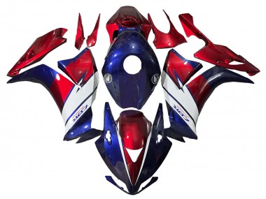 Billigste Honda CBR1000RR Motorrad Verkleidung 2012-2016 - Rot Blau Weiss Fireblade