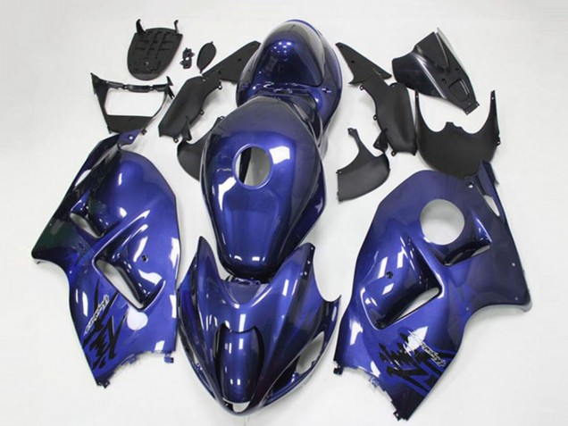 Billigste Suzuki GSXR 1300 Hayabusa Motorrad Verkleidung 1996-2007 - Dunkel Blau