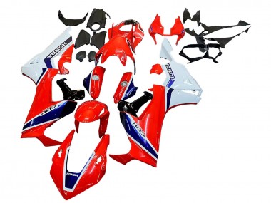 Billigste Honda CBR1000RR Motorrad Verkleidung Kit 2017-2023 - Weiss Rot Blau