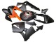 Billigste Honda CBR600RR Motorrad Verkleidung 2003-2004 - Matt Schwarz Orange