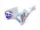 Billigste Honda CBR600RR Motorrad Verkleidung 2003-2004 - Weiss Rot Blau