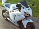 Billigste Honda CBR600RR Motorrad Verkleidung 2005-2006 - Weiss Gold