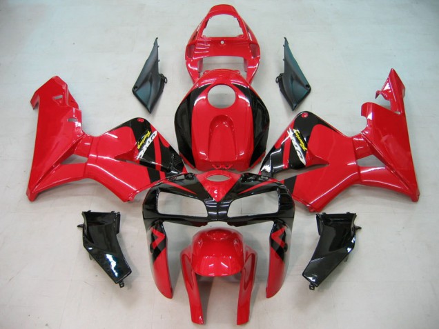 Billigste Honda CBR600RR Motorrad Verkleidung 2005-2006 - Rot Schwarz