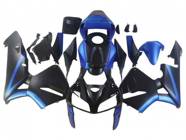 Billigste Honda CBR600RR Motorrad Verkleidung 2005-2006 - Schwarz Blau