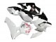 Billigste Honda CBR600RR Motorrad Verkleidung 2005-2006 - Schwarz Weiss mit Kirschblute