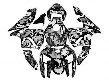 Billigste Honda CBR600RR Motorrad Verkleidung 2005-2006 - Schwarz Weiss Grau Camouflage