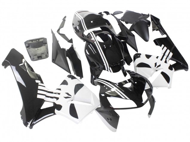 Billigste Honda CBR600RR Motorrad Verkleidung 2005-2006 - Schwarz Weiss