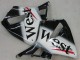 Billigste Honda CBR600RR Motorrad Verkleidung 2005-2006 - Glanzendes Schwarz Weiss West