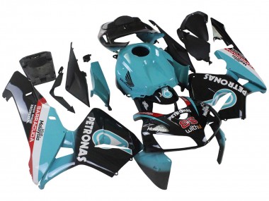 Billigste Honda CBR600RR Motorrad Verkleidung 2005-2006 - Hellblau Schwarz 35