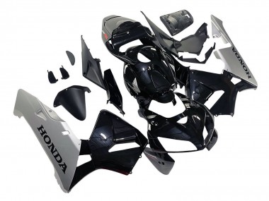 Billigste Honda CBR600RR Motorrad Verkleidung 2005-2006 - Schwarz Silber
