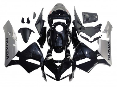 Billigste Honda CBR600RR Motorrad Verkleidung 2005-2006 - Schwarz Silber