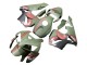 Billigste Honda CBR600RR Motorrad Verkleidung 2005-2006 - Grun Rot Hai