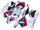 Billigste Honda CBR600RR Motorrad Verkleidung 2005-2006 - Weiss Rot Blau HRC
