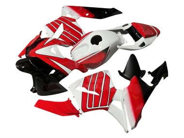 Billigste Honda CBR600RR Motorrad Verkleidung 2005-2006 - Rot Weiss Schwarz