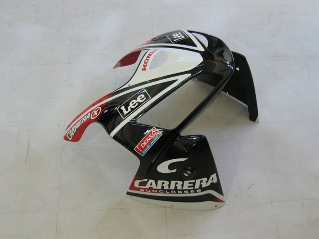Billigste Honda CBR600RR Motorrad Verkleidung 2005-2006 - Rot Weiss Blau Denso