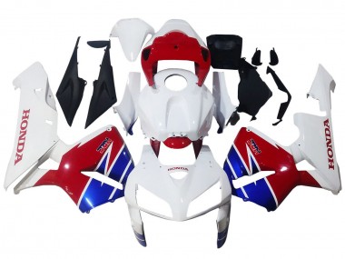 Billigste Honda CBR600RR Motorrad Verkleidung 2005-2006 - Weiss Blau Rot