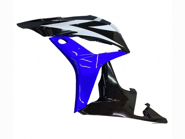 Billigste Honda CBR600RR Motorrad Verkleidung 2007-2008 - Weiss Blau Glanzendes Schwarz