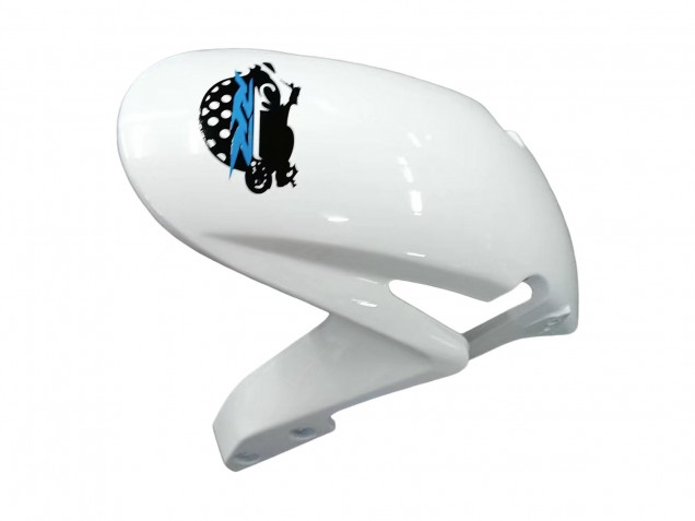Billigste Honda CBR600RR Motorrad Verkleidung 2007-2008 - Weiss Hellblau Glanzendes Schwarz