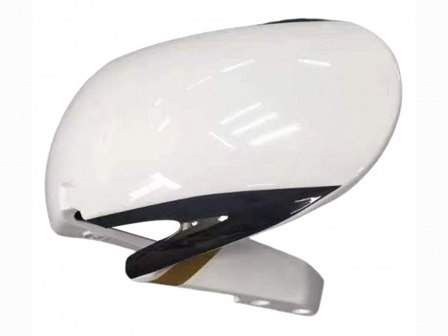 Billigste Honda CBR600RR Motorrad Verkleidung 2007-2008 - Weiss Gold Glanzendes Schwarz Playboy