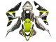 Billigste Honda CBR600RR Motorrad Verkleidung 2007-2008 - Grau Fluoreszierendes Gelb Hai