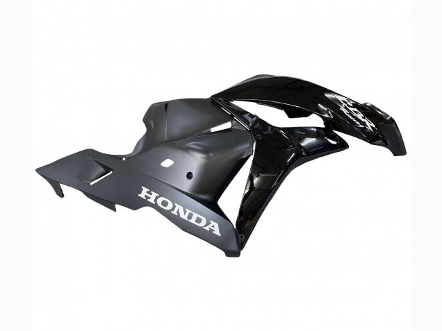 Billigste Honda CBR600RR Motorrad Verkleidung 2009-2012 - Glanzendes Schwarz Matt Schwarz