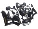 Billigste Honda CBR600RR Motorrad Verkleidung 2013-2023 - Matt Schwarz Gold Aufkleber