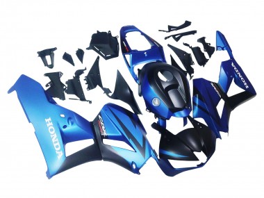 Billigste Honda CBR600RR Motorrad Verkleidung 2013-2023 - Blau Matt Schwarz Rennen