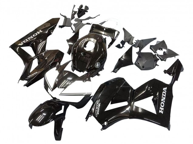 Billigste Honda CBR600RR Motorrad Verkleidung 2013-2023 - Glanzendes Schwarz