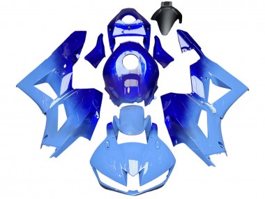 Billigste Honda CBR600RR Motorrad Verkleidung 2013-2023 - Blau Hellblau