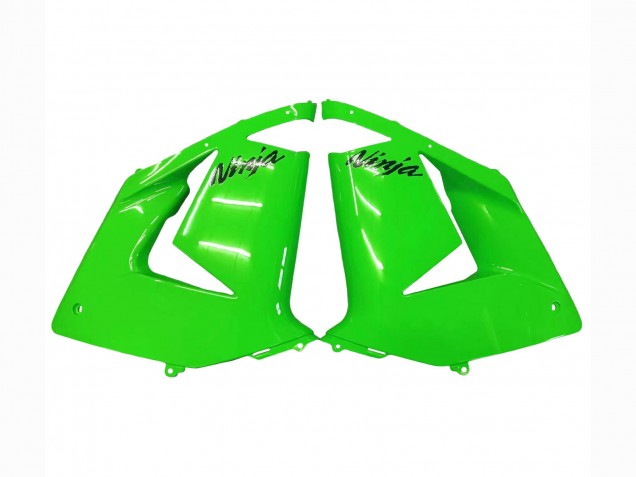 Billigste Kawasaki ZX10R Motorrad Verkleidung 2004-2005 - Grun Schwarz Ninja