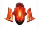Billigste Kawasaki ZX10R Motorrad Verkleidung 2004-2005 - Burnt Orange Schwarz Monster Elf