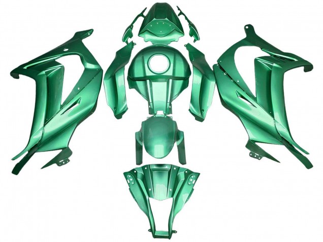 Billigste Kawasaki ZX10R Motorrad Verkleidung 2011-2015 - Hellgrun